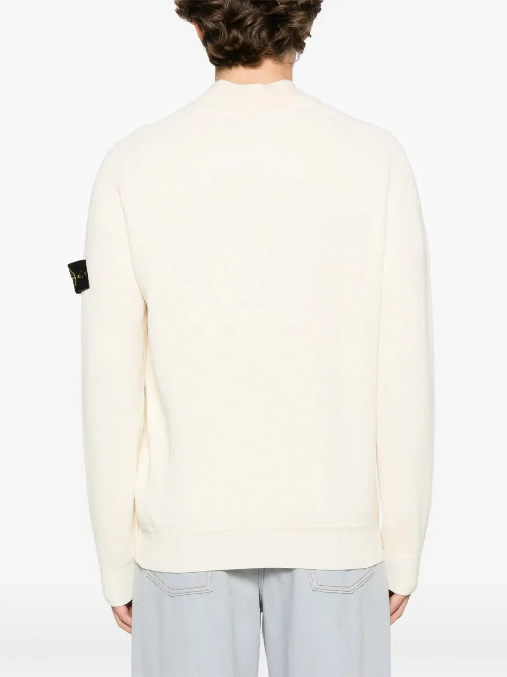 fine-ribbed sweater