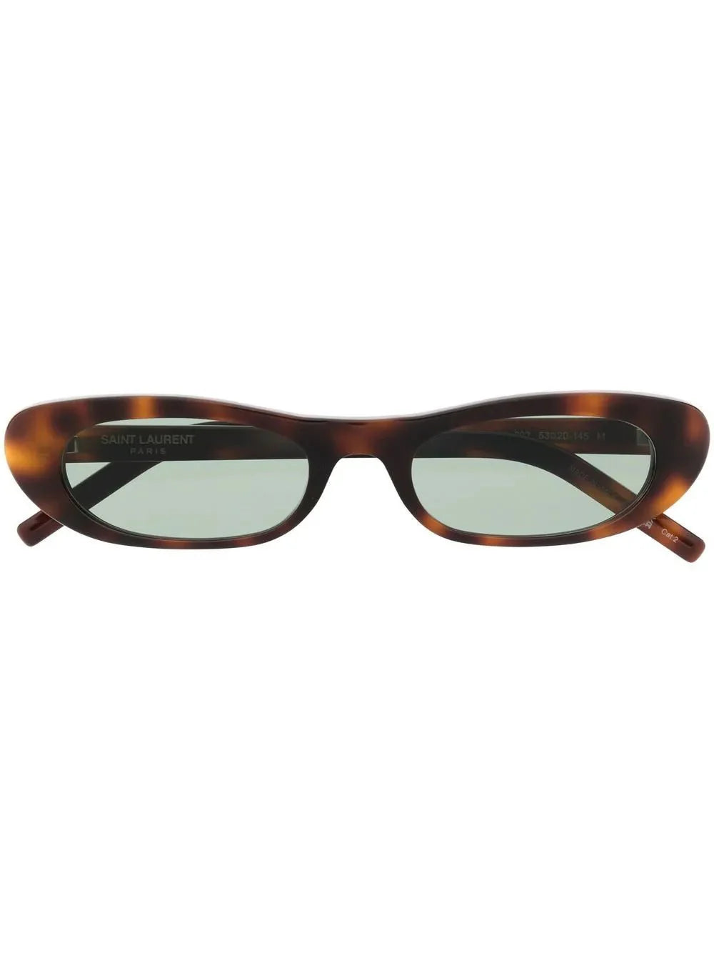 Saint Laurent Eyewear lunettes de soleil SL557 à effet écailles de tortue