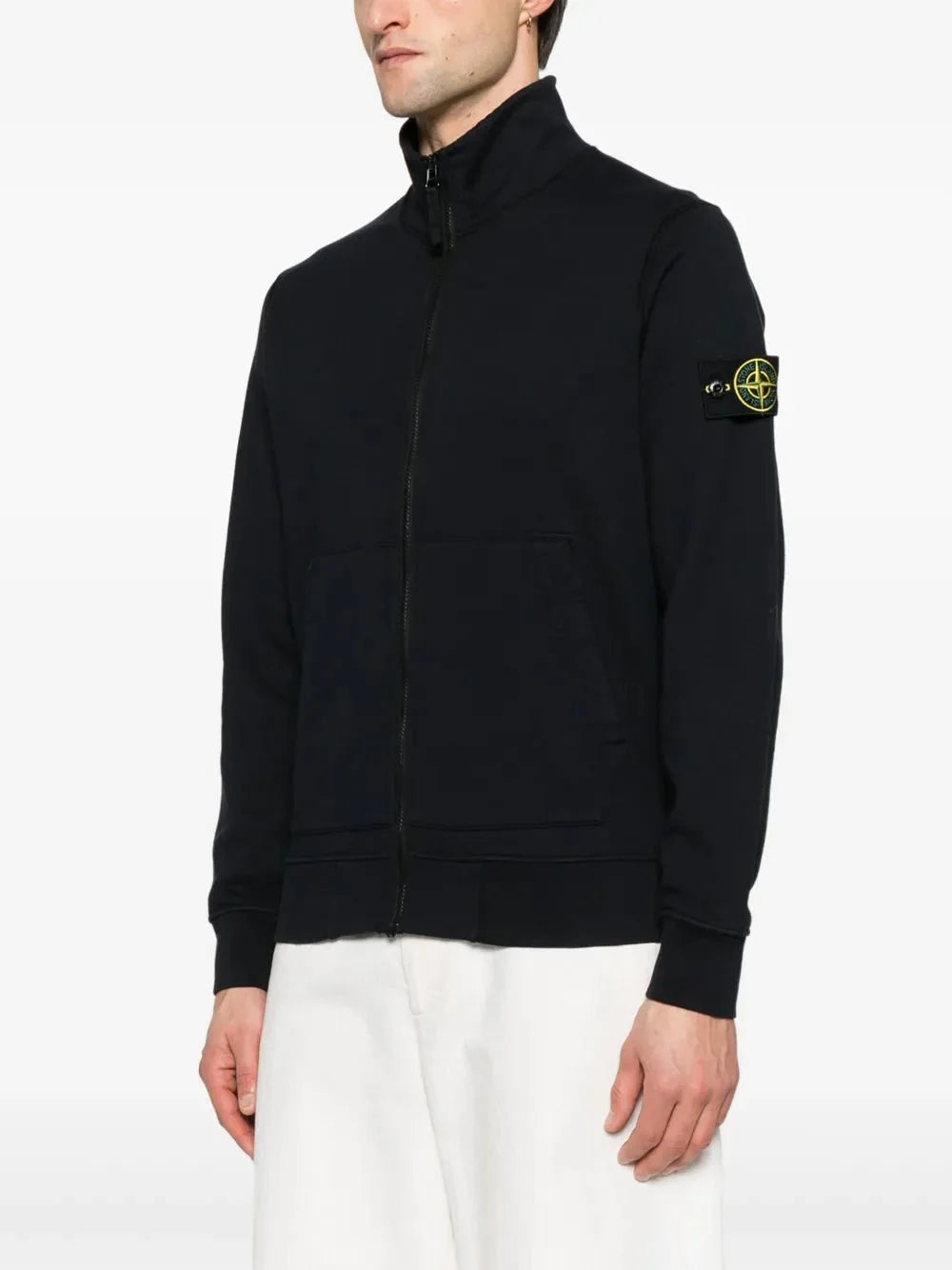 sweat en coton à patch Compass