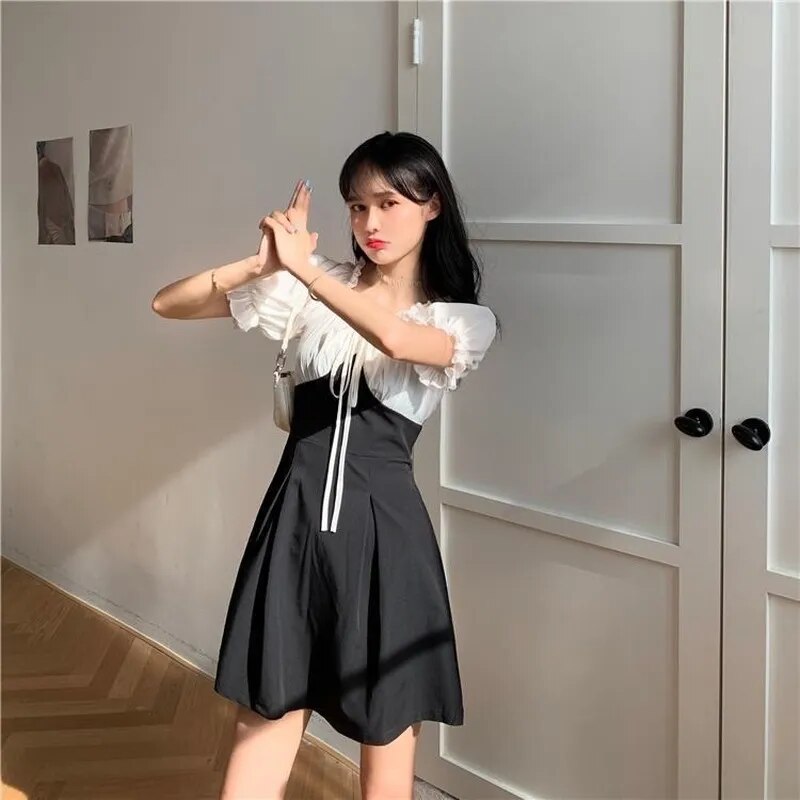 Frilly Mini Dress