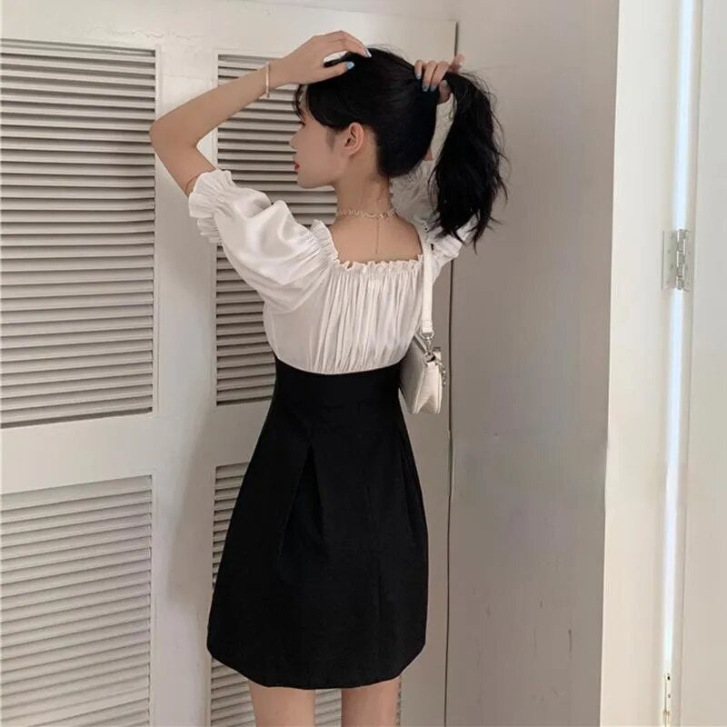 Frilly Mini Dress