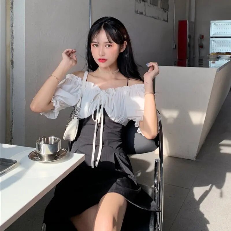 Frilly Mini Dress
