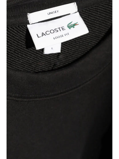 badge fleece sweatshirt