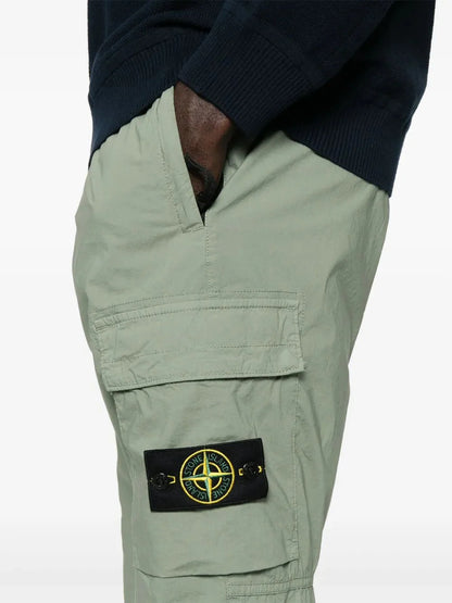 Compass-badge trousers
