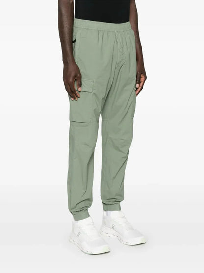 Compass-badge trousers