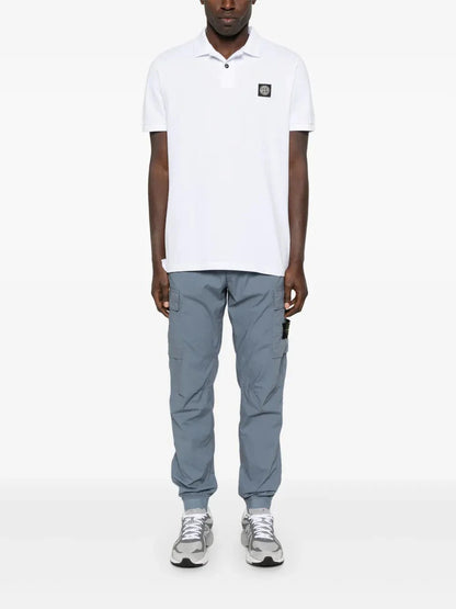 Compass-badge trousers