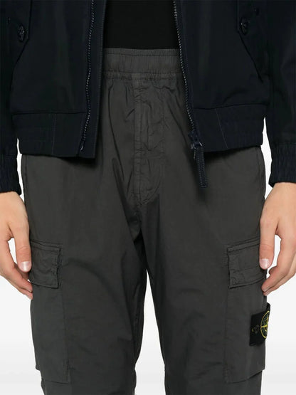 Compass-badge trousers