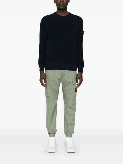 Compass-badge trousers