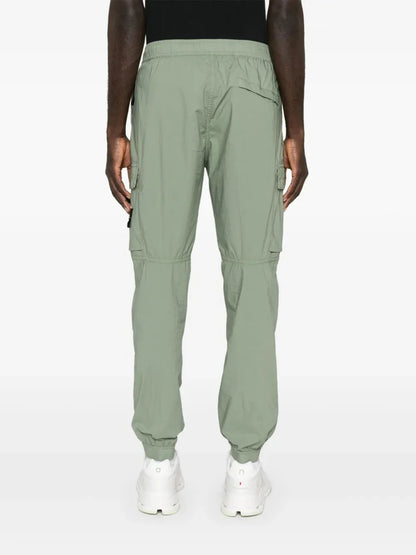 Compass-badge trousers