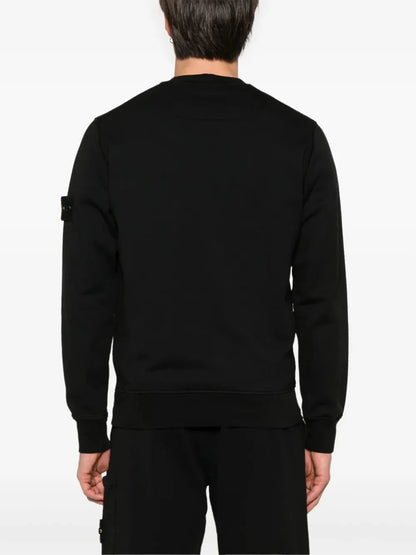 Compass-patch sweatshirt