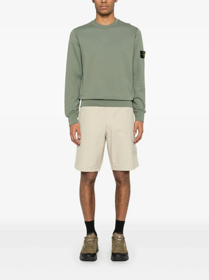 Compass-patch sweatshirt
