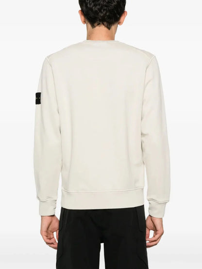 Compass-patch sweatshirt