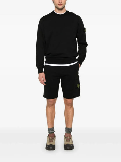 Compass-patch sweatshirt