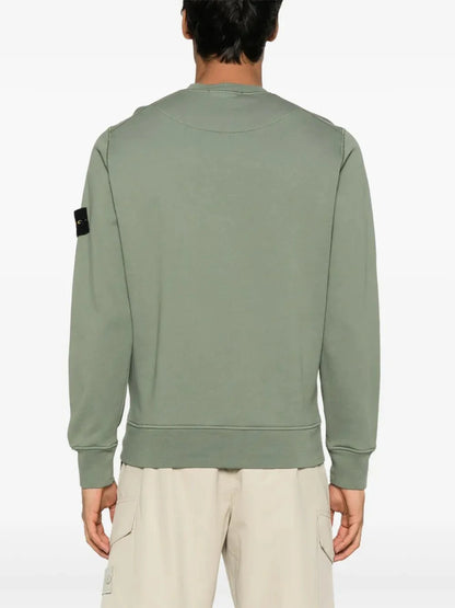 Compass-patch sweatshirt
