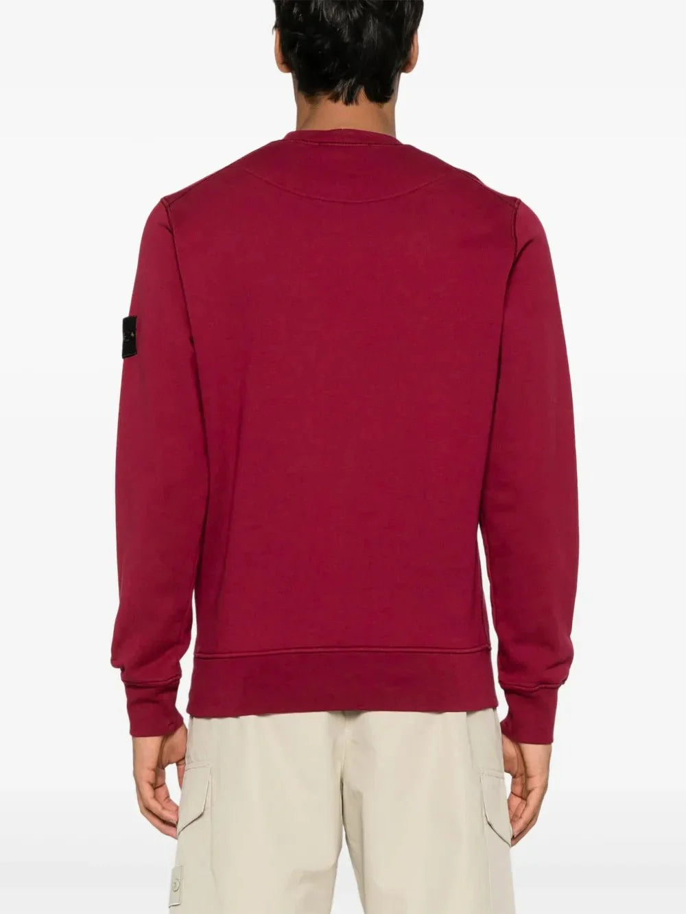 Compass-patch sweatshirt