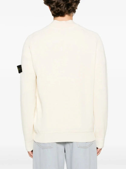 fine-ribbed sweater