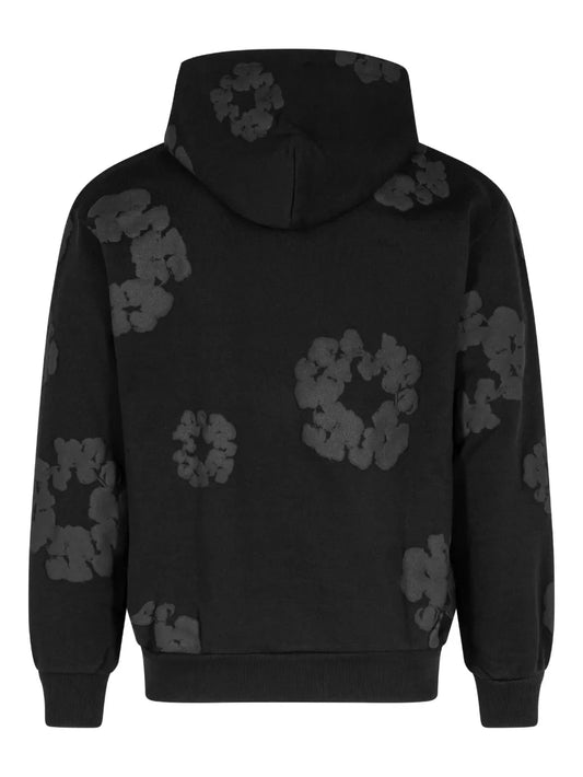 hoodie à imprimé Cotton Wreath