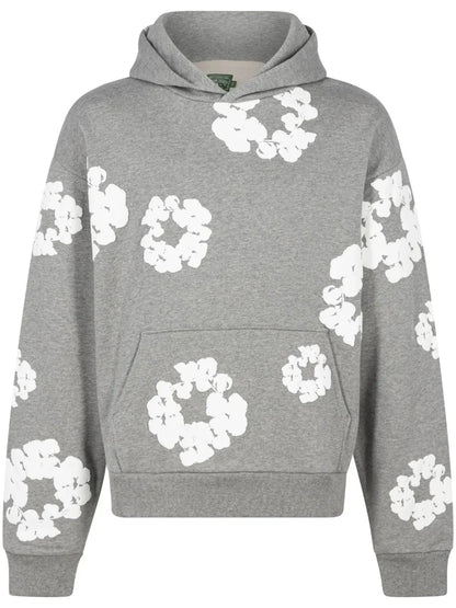 hoodie Wreath en coton