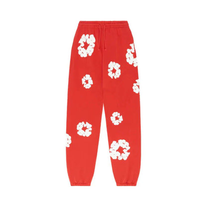 JOGGERS COTTON WREATH RED