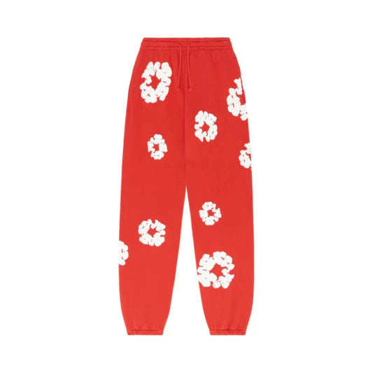 JOGGERS COTTON WREATH RED