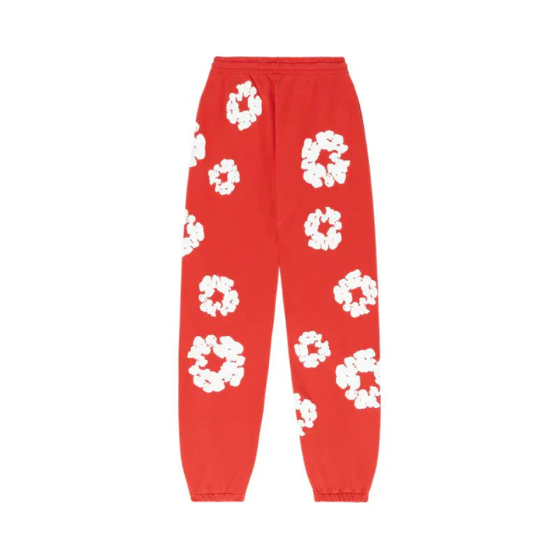 JOGGERS COTTON WREATH RED