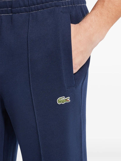 logo-patch track pants