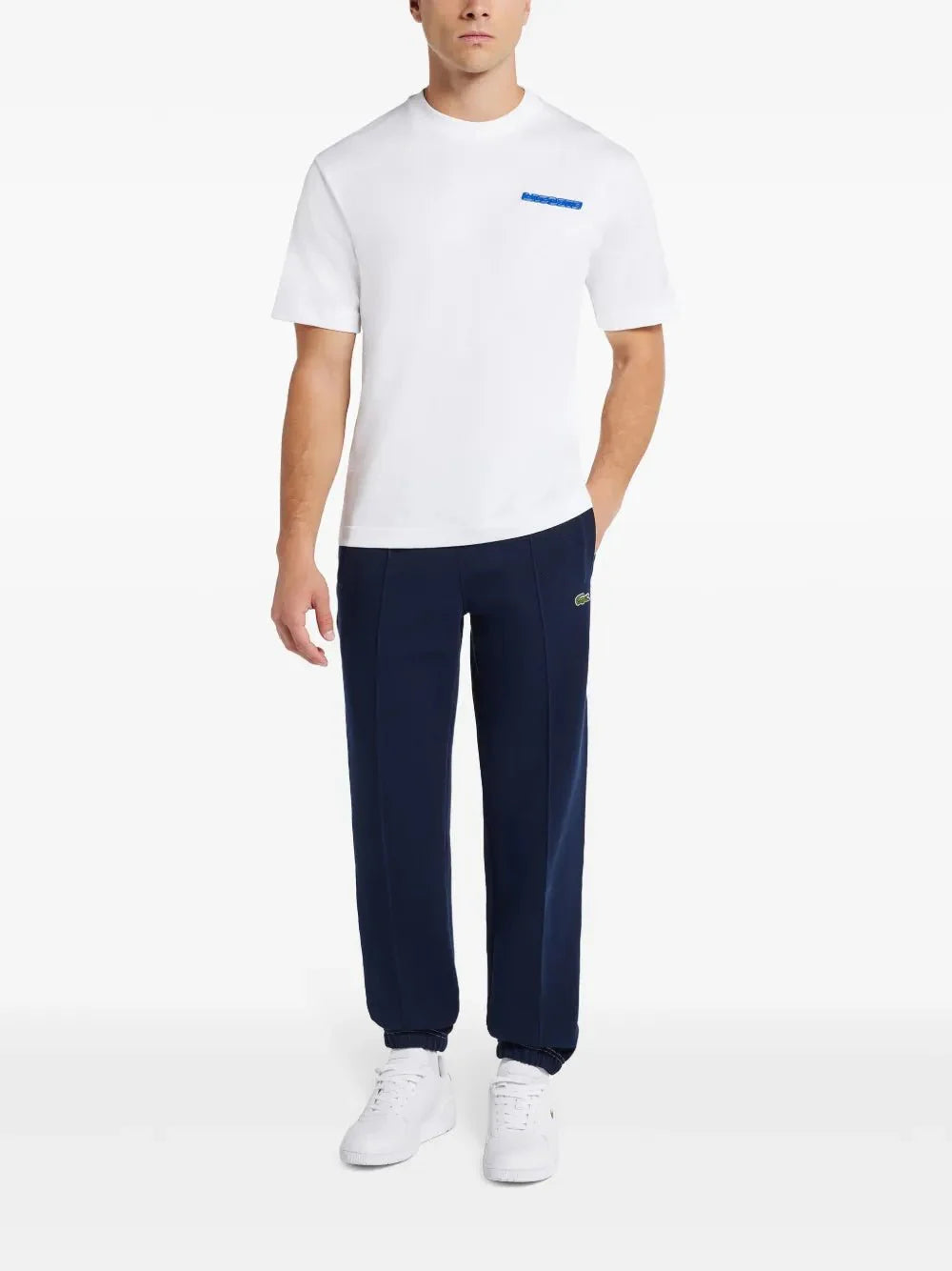 logo-patch track pants