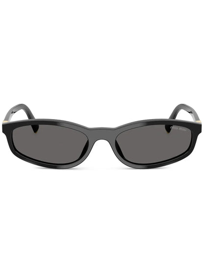 Miu Miu Eyewear lunettes de soleil à monture ovale