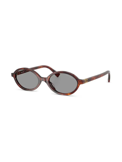 Miu Miu Eyewear lunettes de soleil à monture ovale