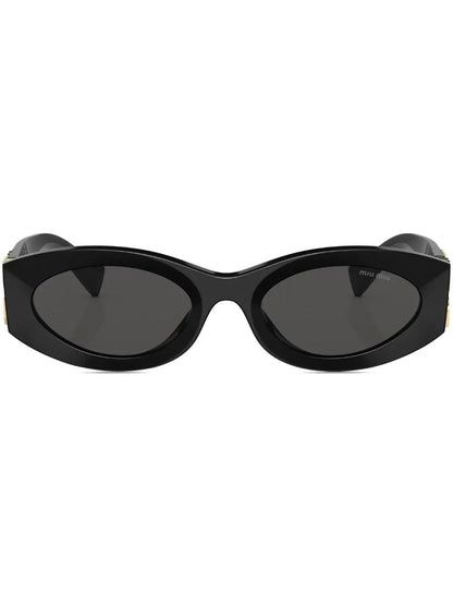 Miu Miu Eyewear lunettes de soleil ovales Glimpse