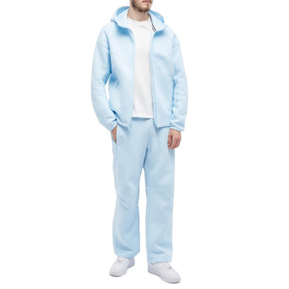 Nocta Tech Fleece Blue Zip-Up Ensemble (Bas + Haut)