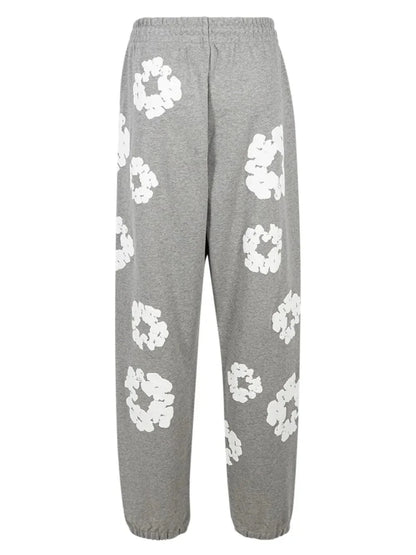 pantalon de jogging à lien de resserrage