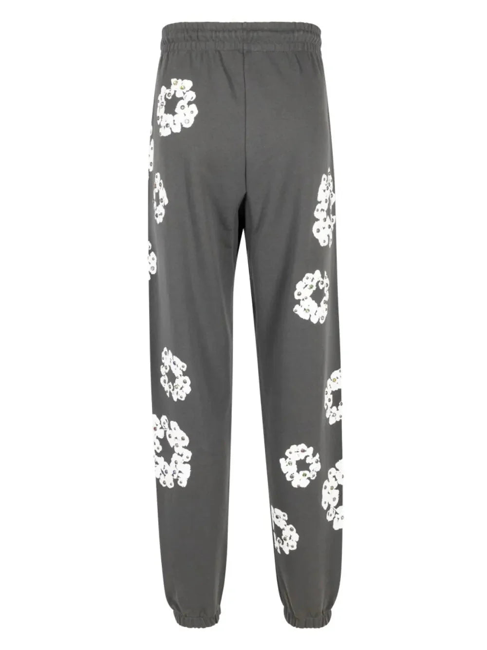 pantalon de jogging à logo strassé