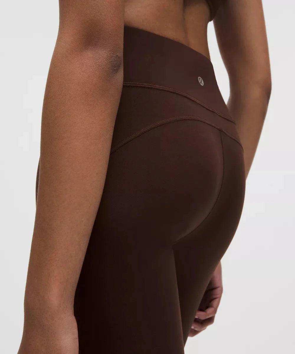 Pantalon Groove évasé taille haute en Nulu Standard