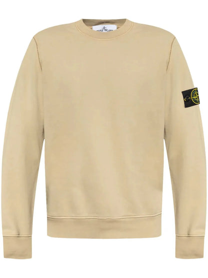 sweat en coton à patch Compass