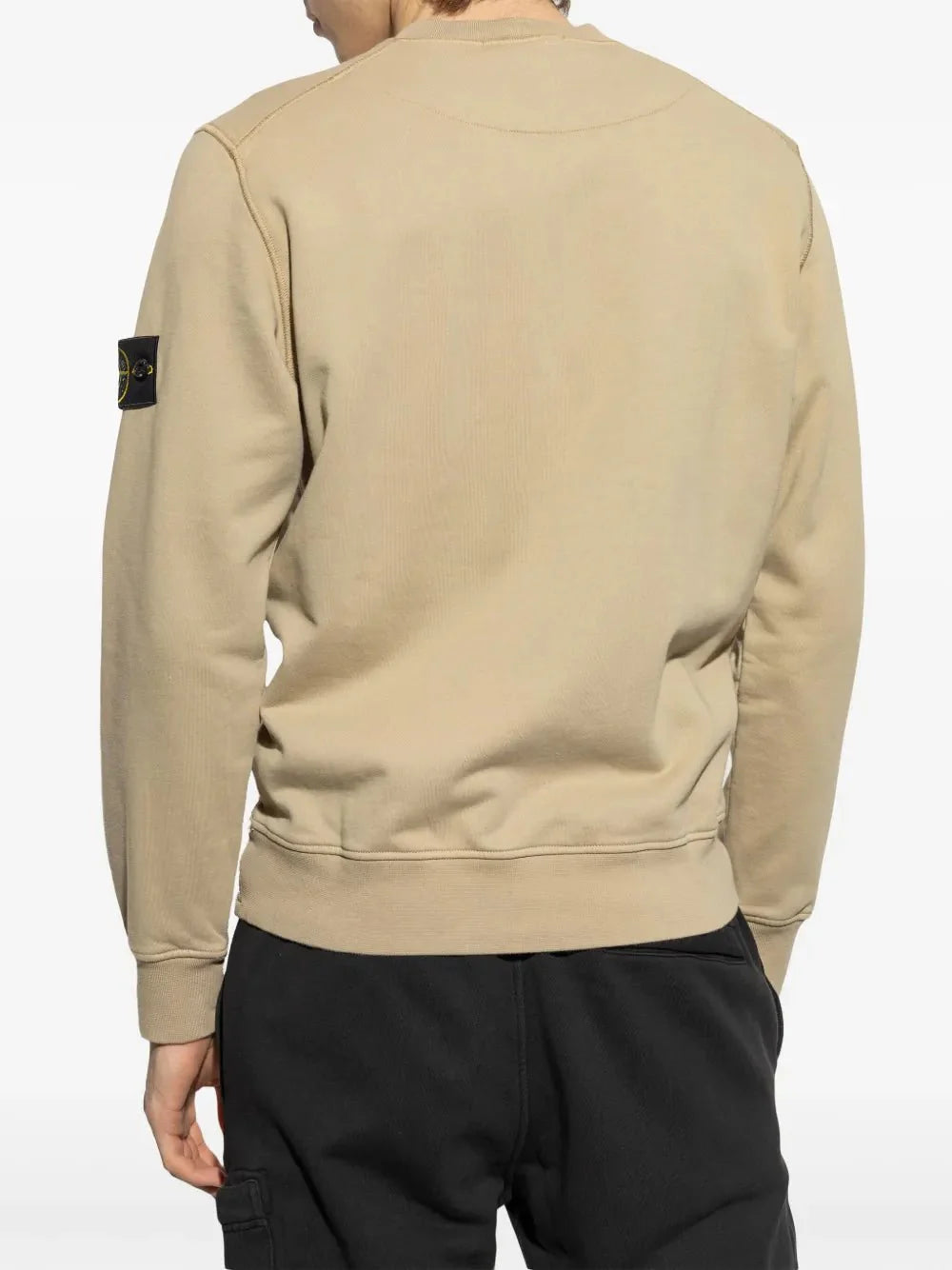 sweat en coton à patch Compass